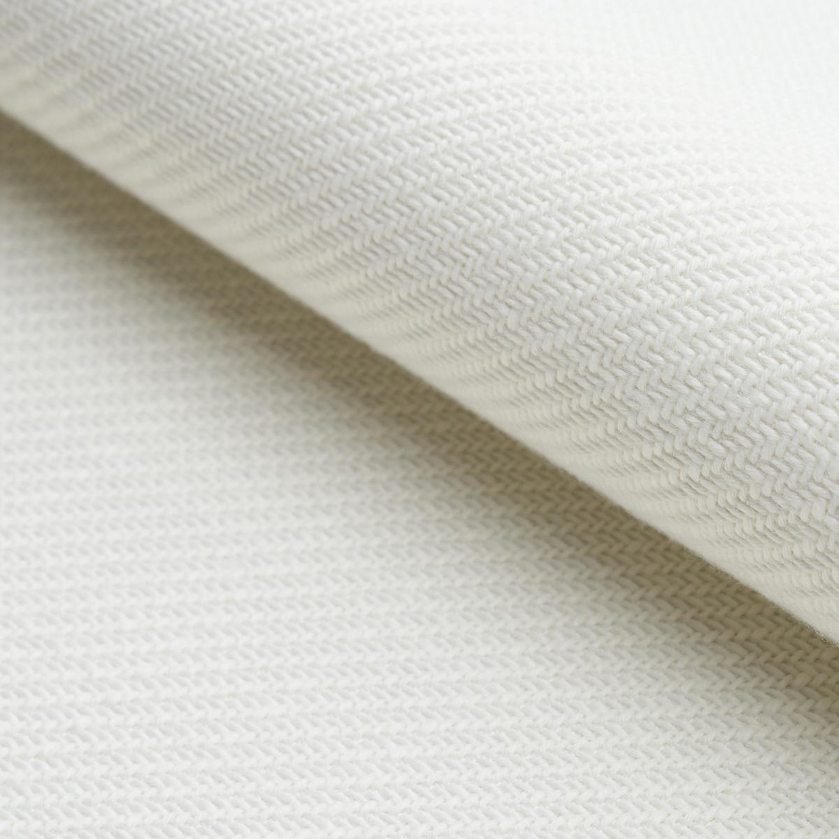 Schumacher OUTDOOR HEAVYWEIGHT TWILL WHITE Fabric | Atlanta Fabrics
