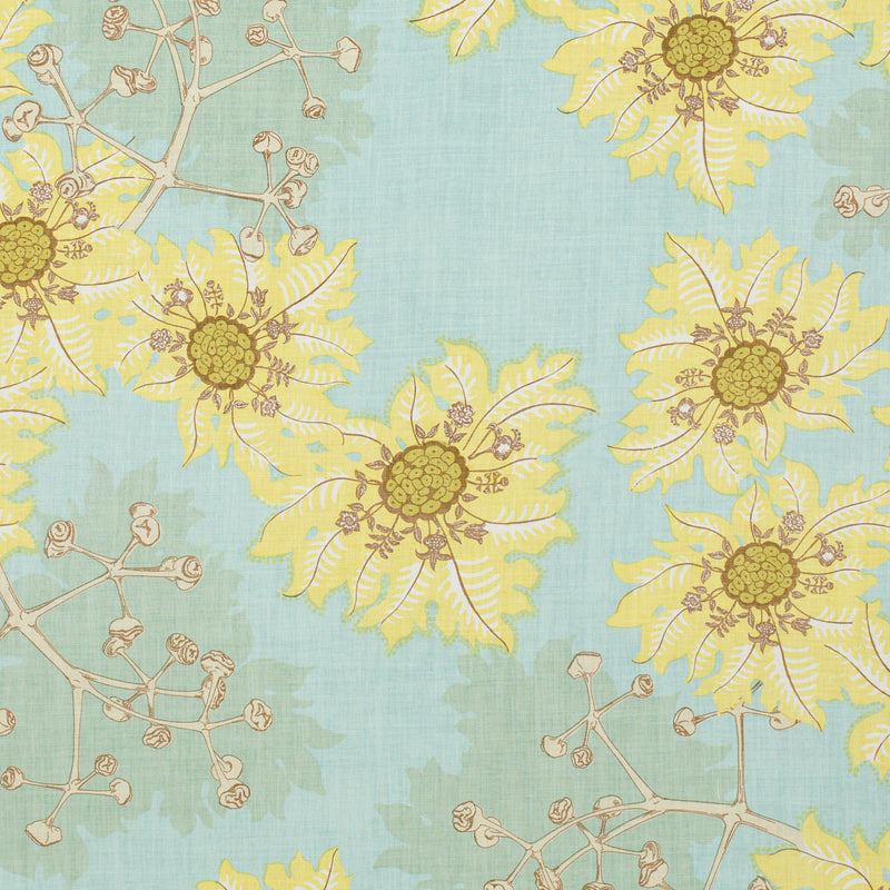 Schumacher MARQUESAS SEA Fabric | Atlanta Fabrics