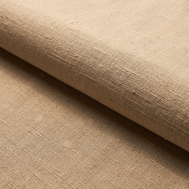 Schumacher MARCO PERFORMANCE LINEN OAT Fabric | Atlanta Fabrics