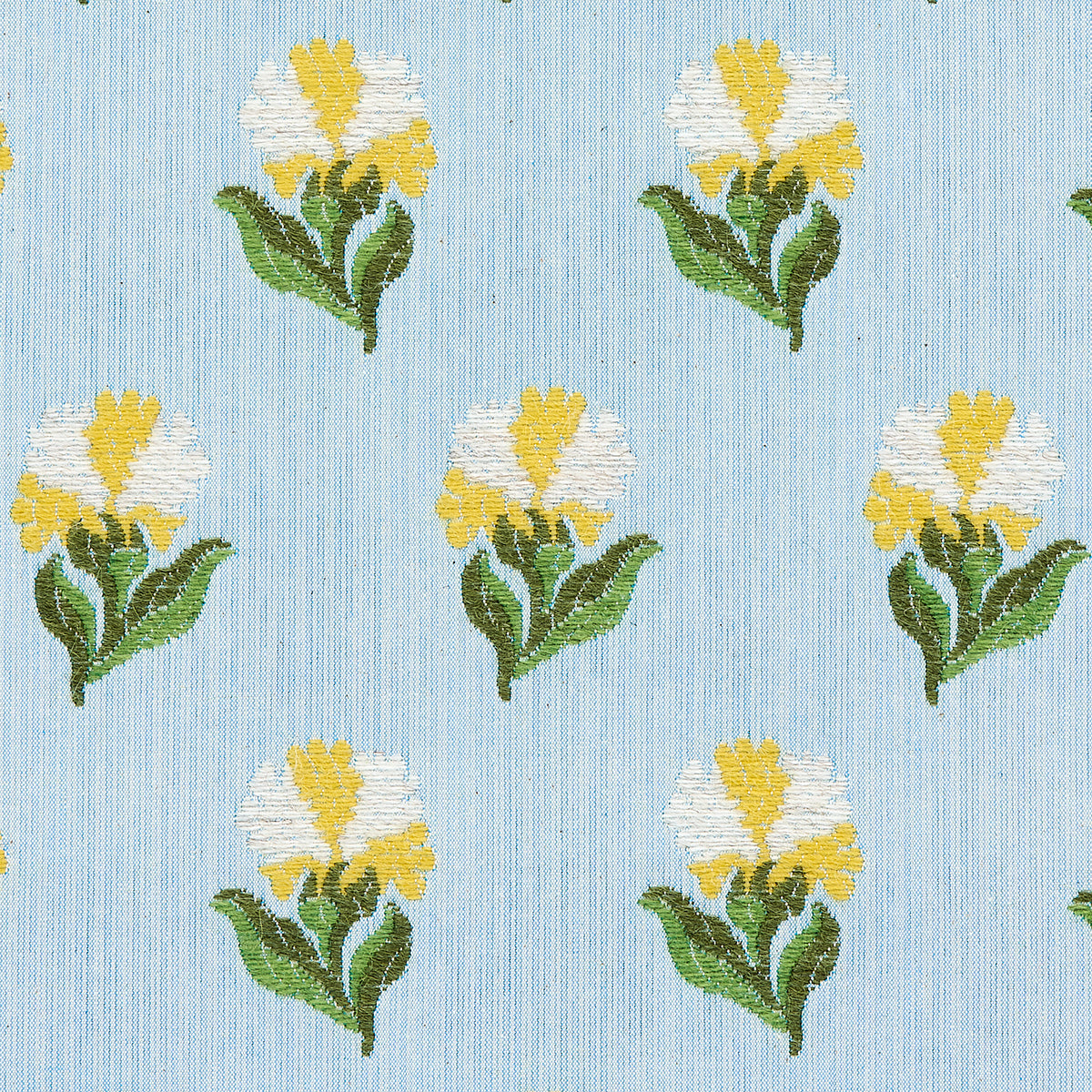 Schumacher ROSINA FLORAL MARIGOLD Fabric | Atlanta Fabrics