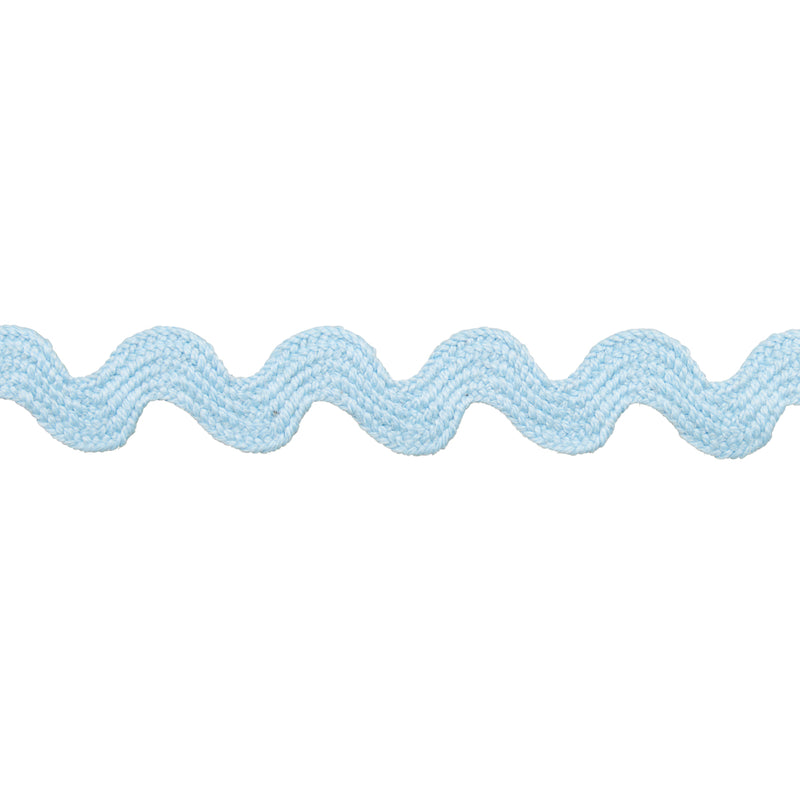 Schumacher RIC RAC TAPE SMALL PALE BLUE Trim | Atlanta Fabrics
