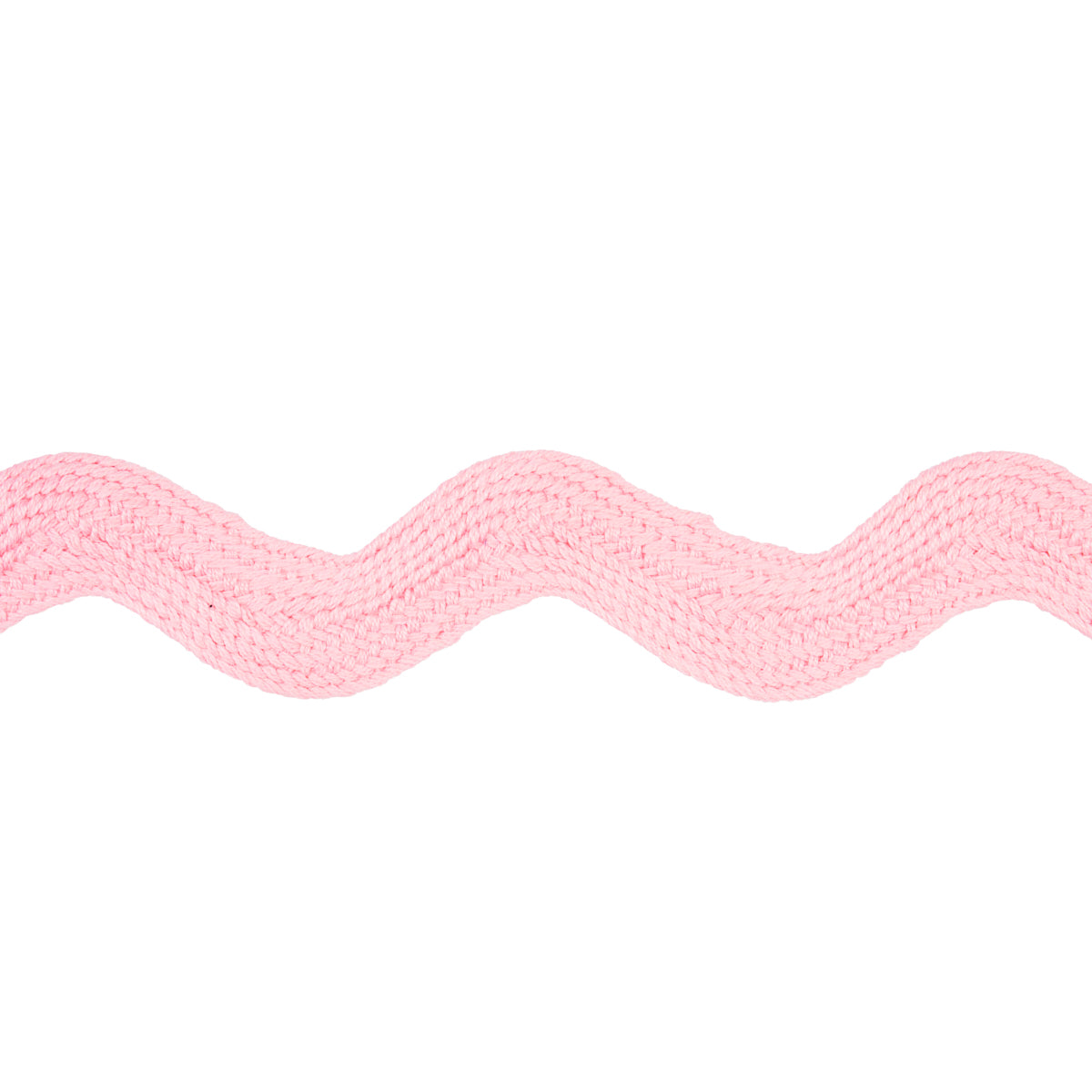 Schumacher RIC RAC TAPE LARGE PALE PINK Trim | Atlanta Fabrics