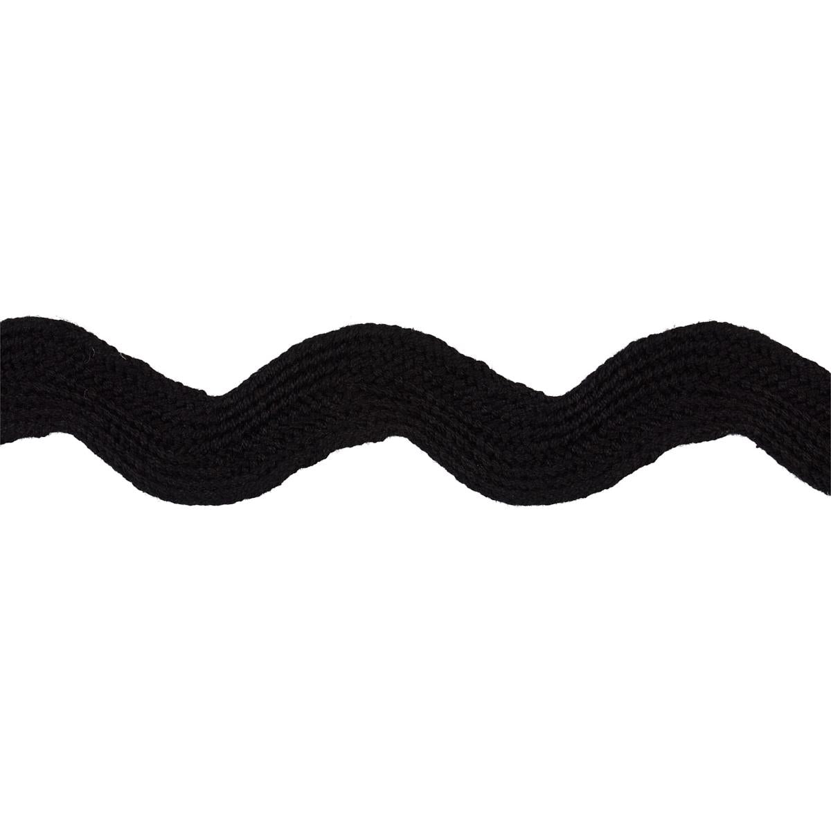 RIC RAC TAPE LARGE BLACK