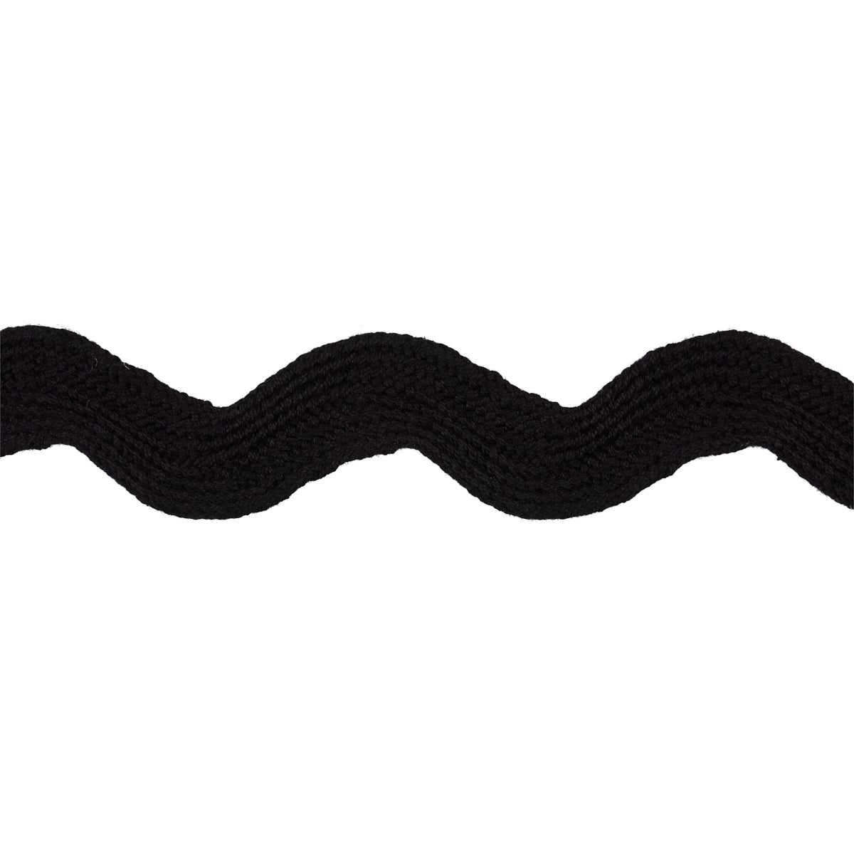 RIC RAC TAPE LARGE BLACK