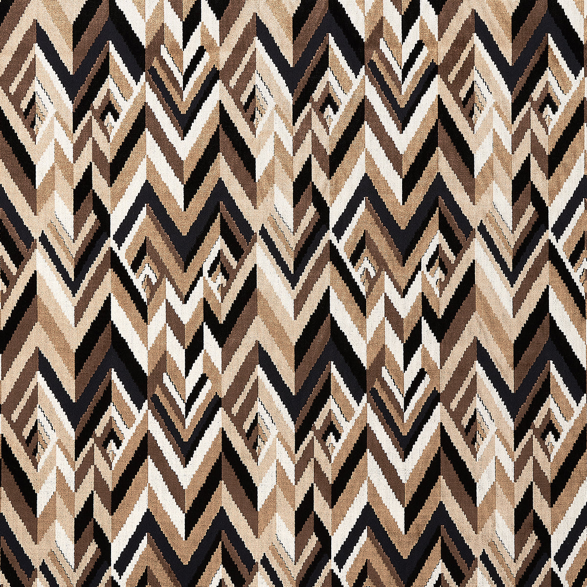 Schumacher TAYLOR VELVET ESPRESSO Fabric | Atlanta Fabrics