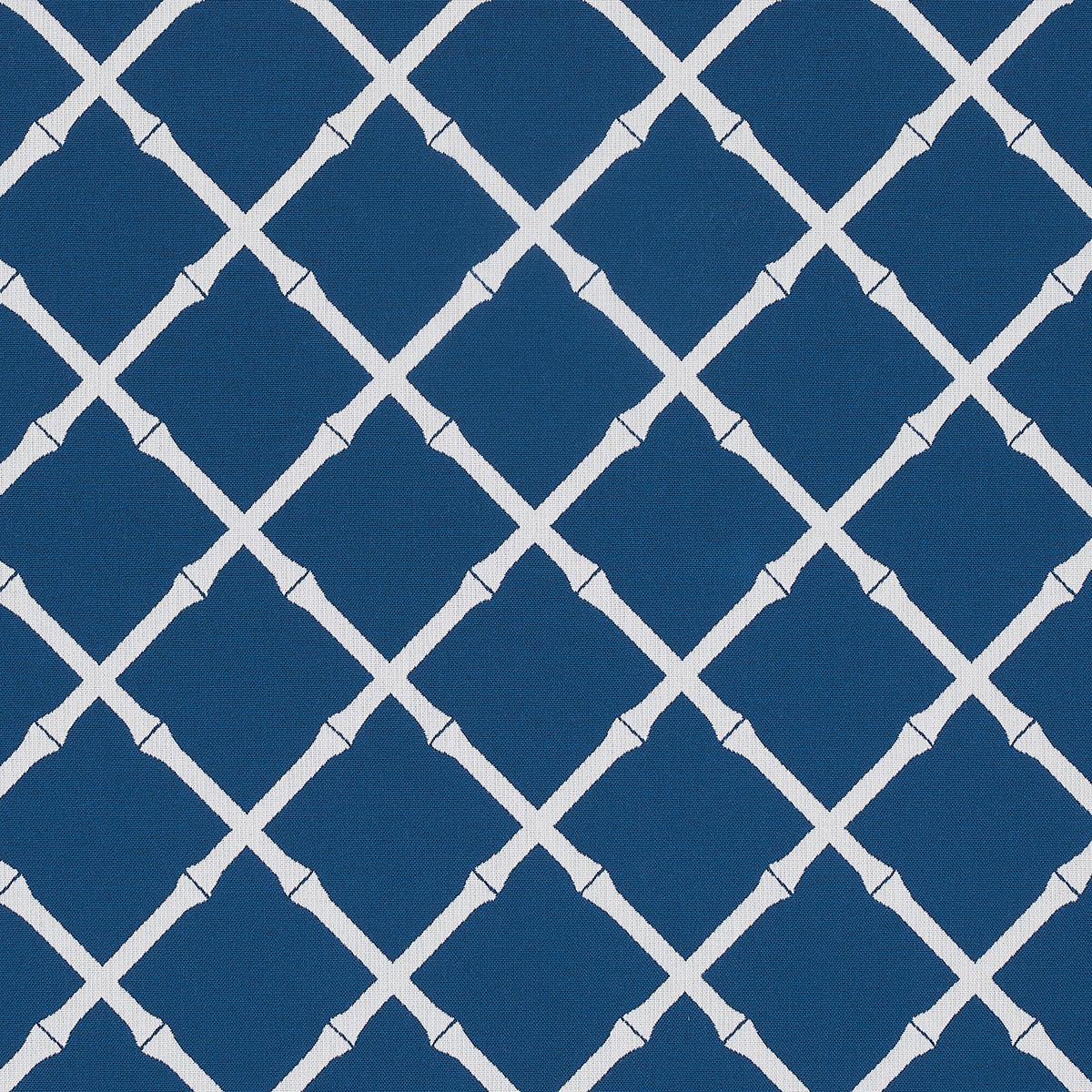 BAMBOO TRELLIS INDOOR/OUTDOOR NAVY
