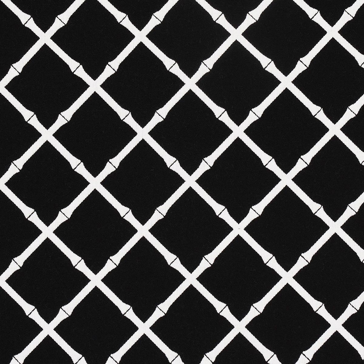 BAMBOO TRELLIS INDOOR/OUTDOOR BLACK