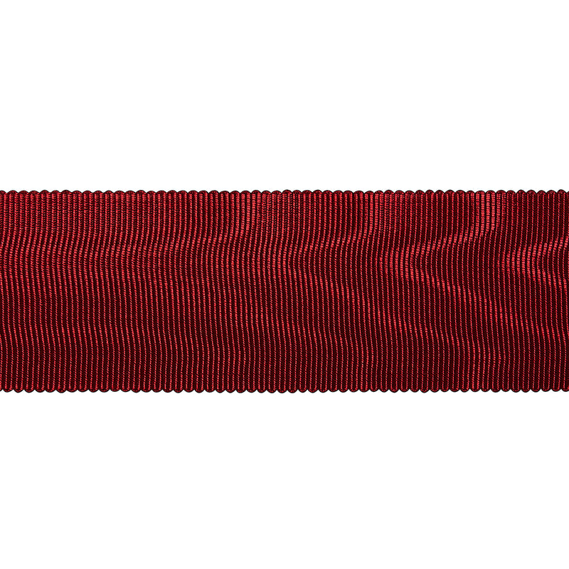 Schumacher DUTCHESS TAPE RUBY Trim | Atlanta Fabrics