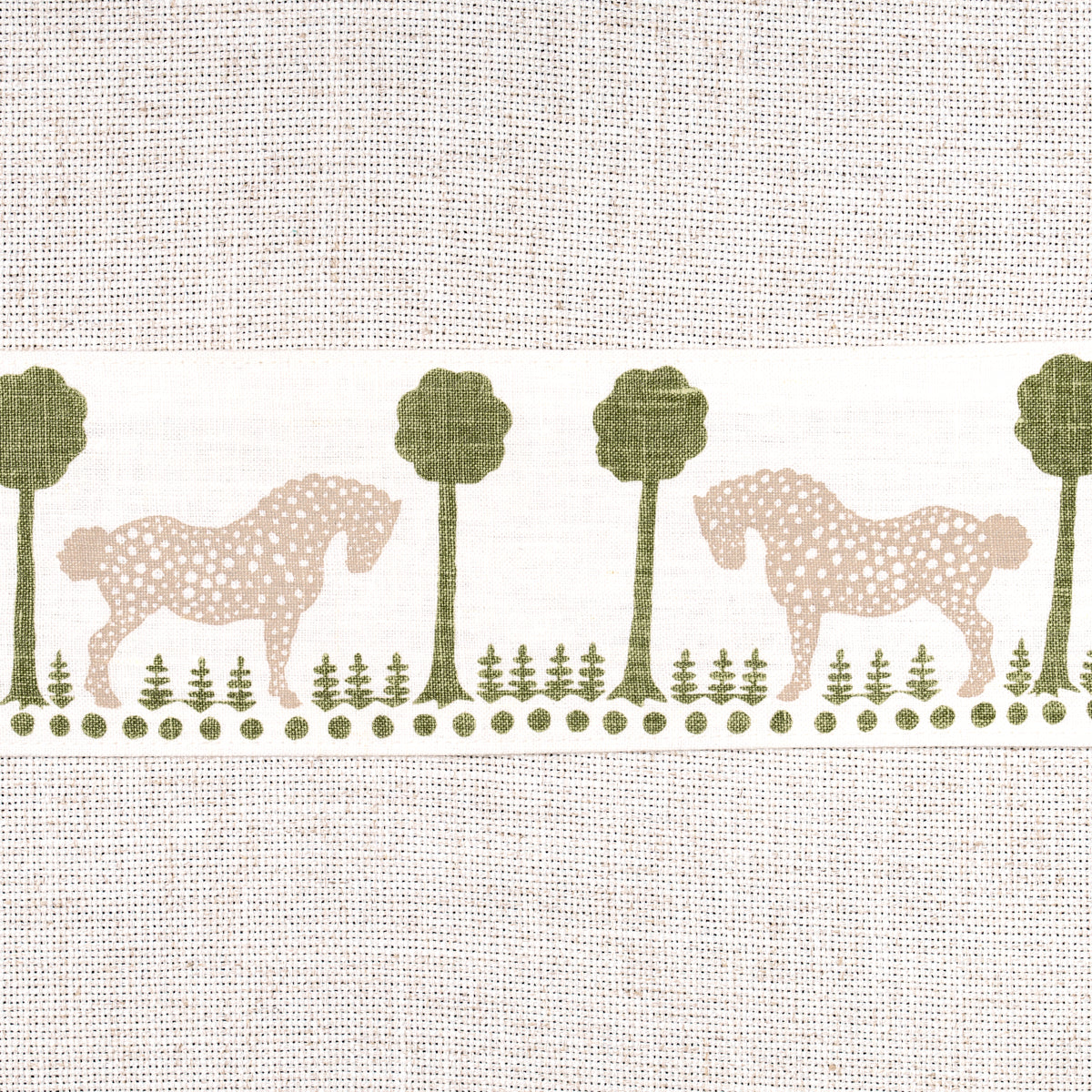 POLKA DOT PONY TAPE OLIVE
