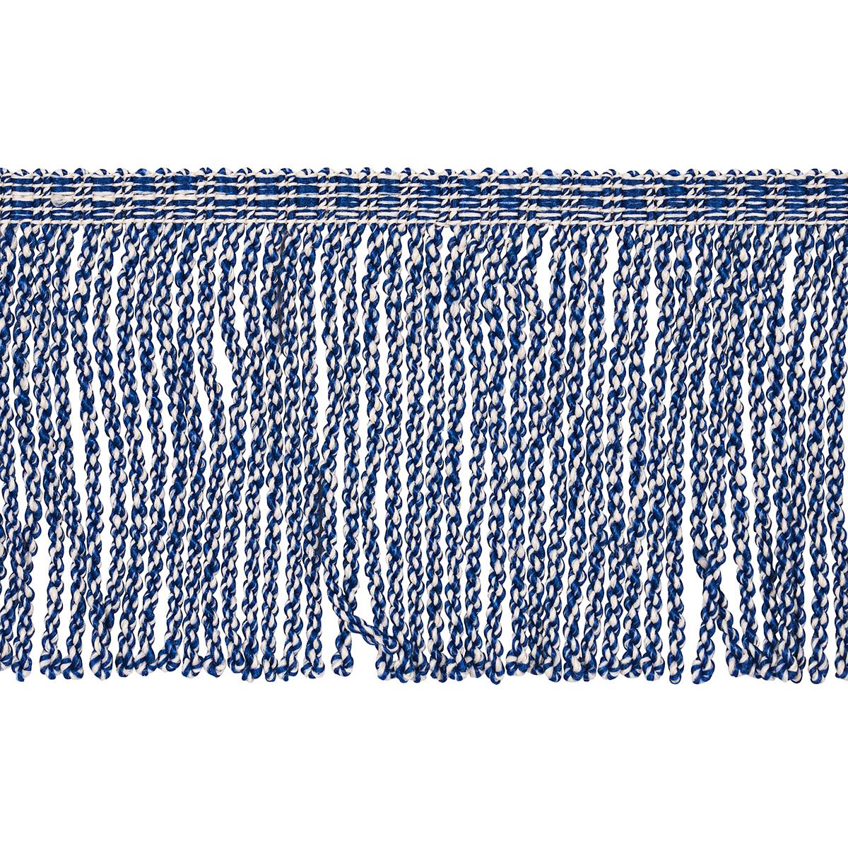 Schumacher OUTDOOR BOULLION FRINGE TRIM NAVY Trim | Atlanta Fabrics