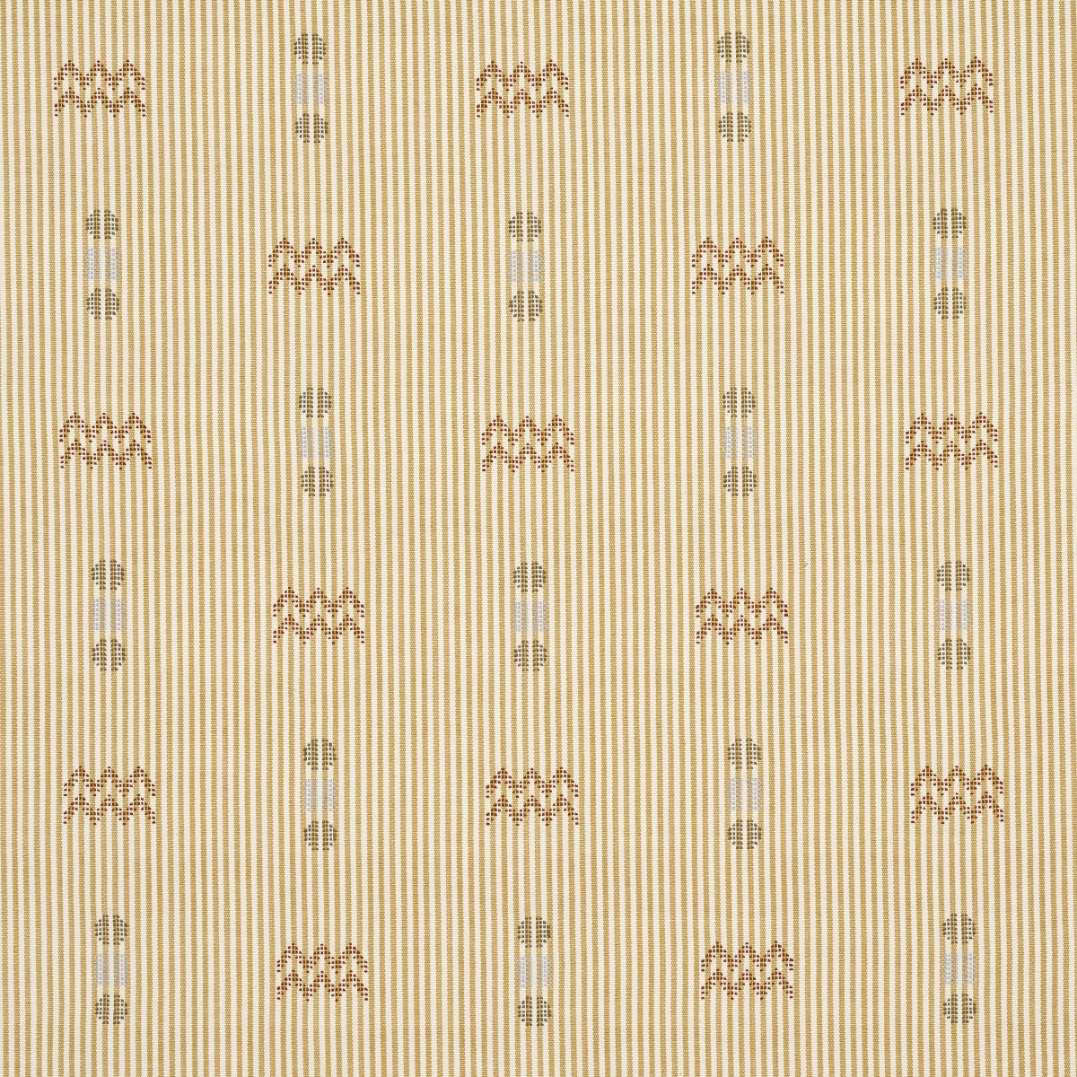 Schumacher RIBBON WHEAT Fabric | Atlanta Fabrics