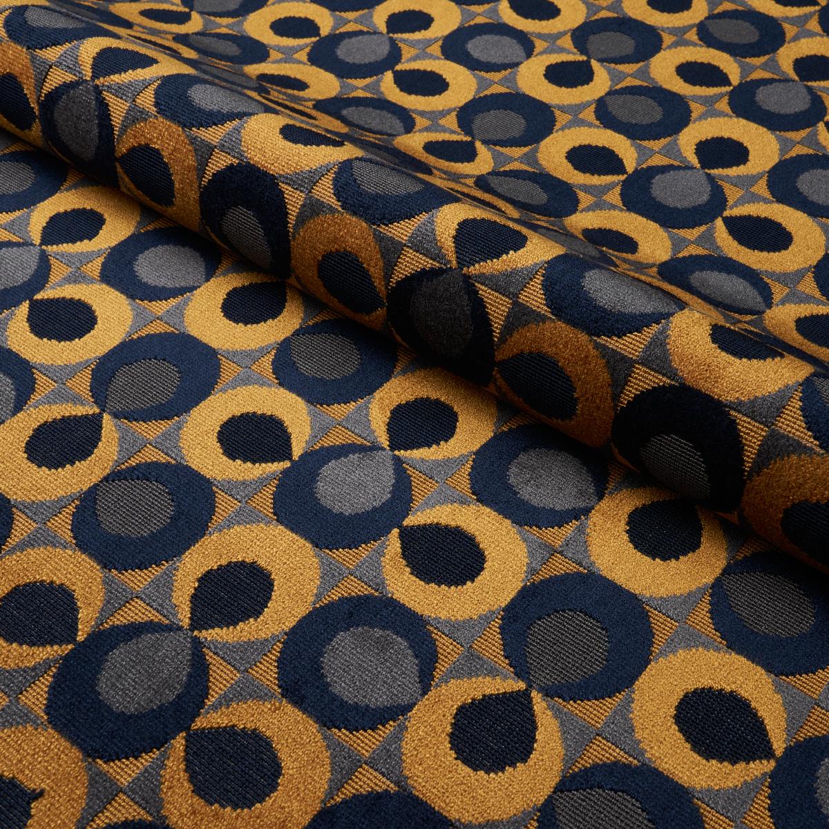 SCHUMACHER ECLIPSE VELVET BRONZE FABRIC | Atlanta Fabrics