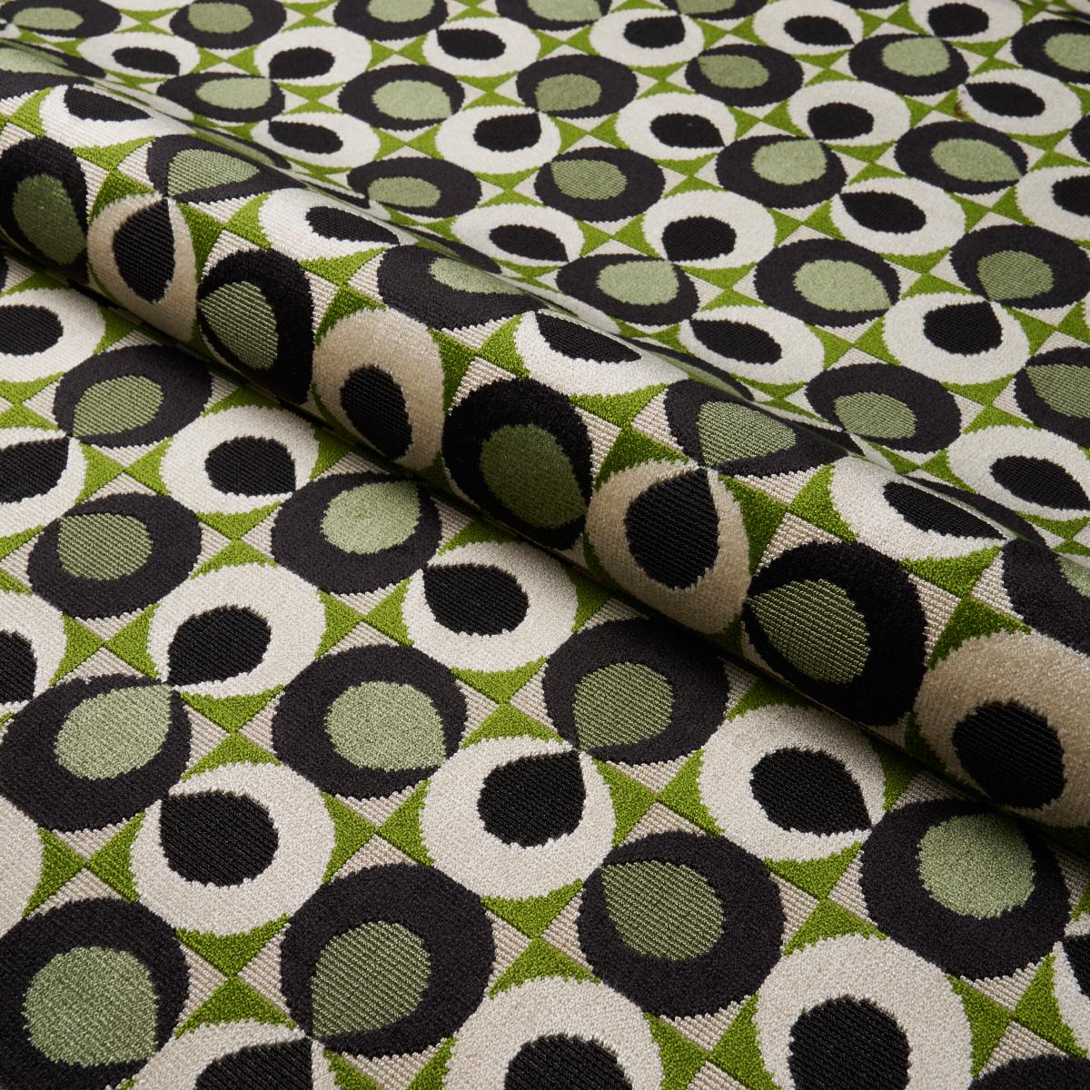 SCHUMACHER ECLIPSE VELVET SPRUCE FABRIC | Atlanta Fabrics