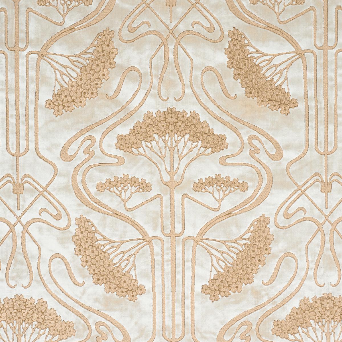 OMBELLI JACQUARD VELVET FAWN