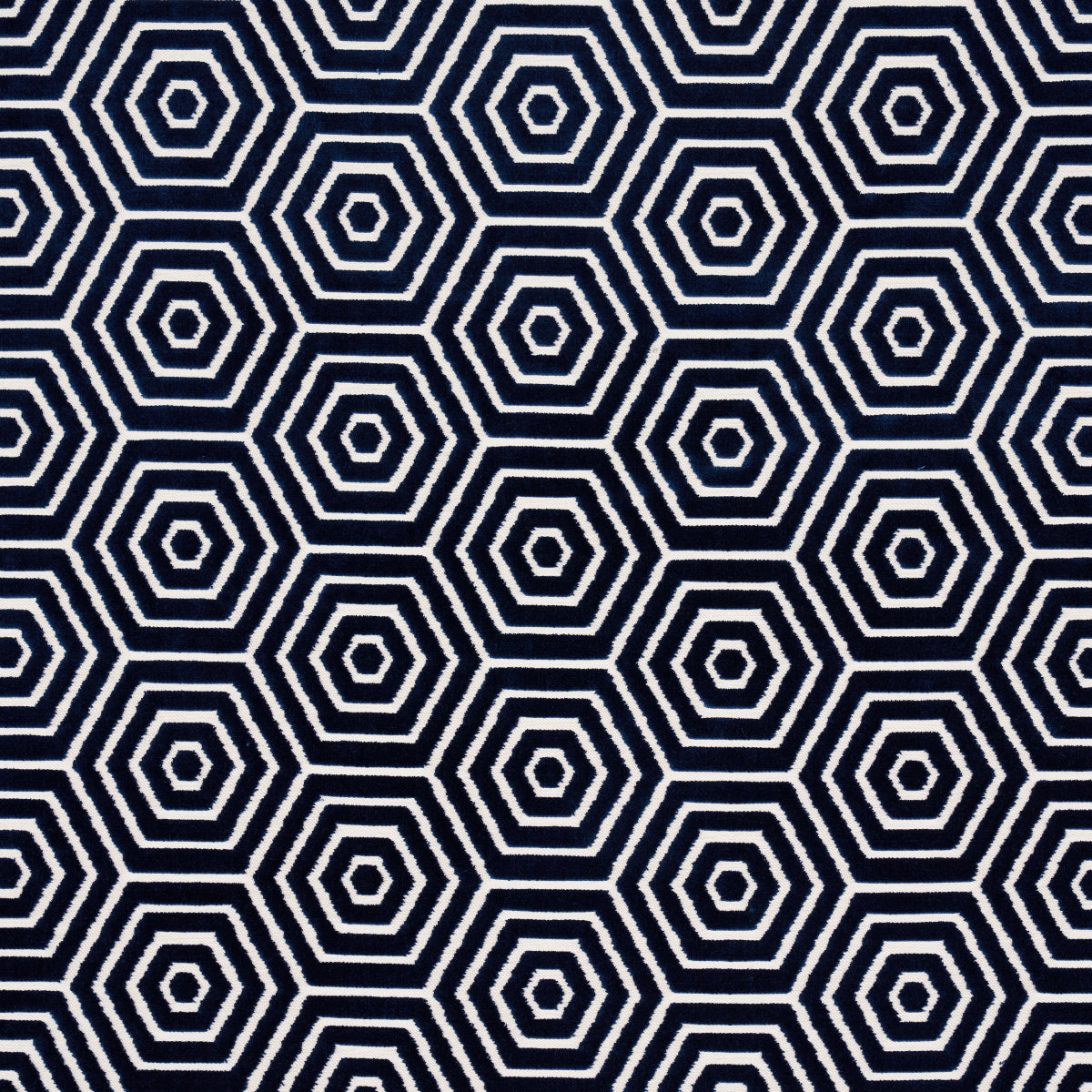 BEES KNEES CUT VELVET NAVY