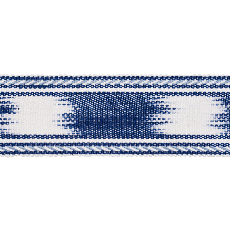 Schumacher BANYAN TAPE NARROW BLUE Trim | Atlanta Fabrics