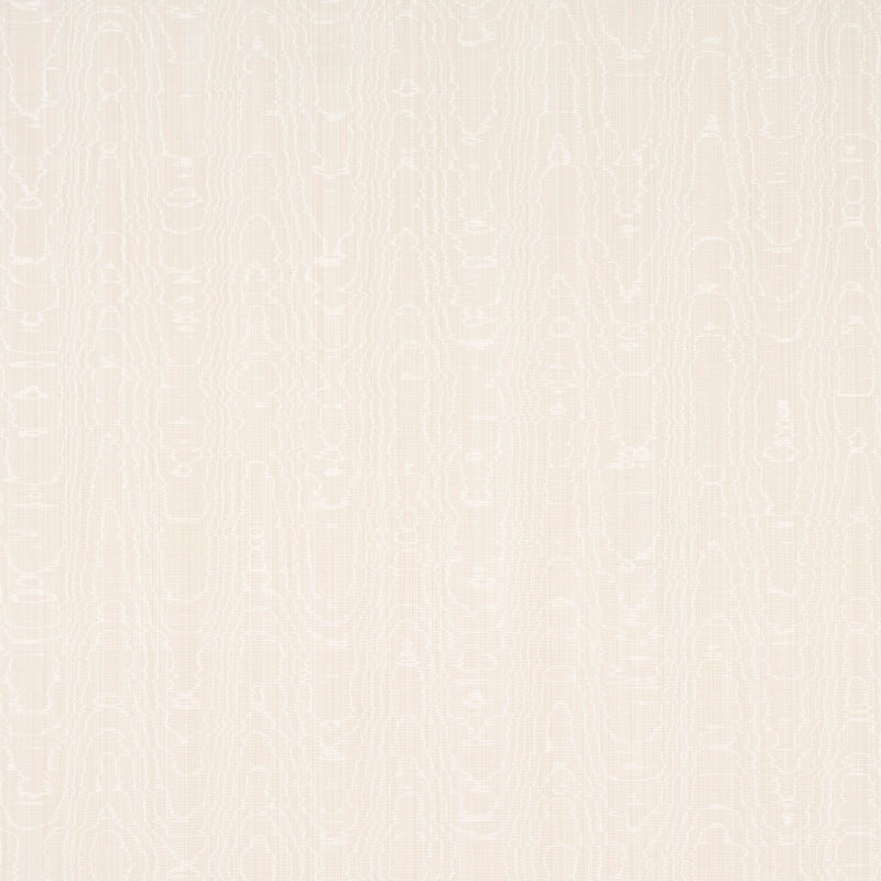 Schumacher BEAU COTTON LINEN MOIRÌä OYSTER Fabric | Atlanta Fabrics