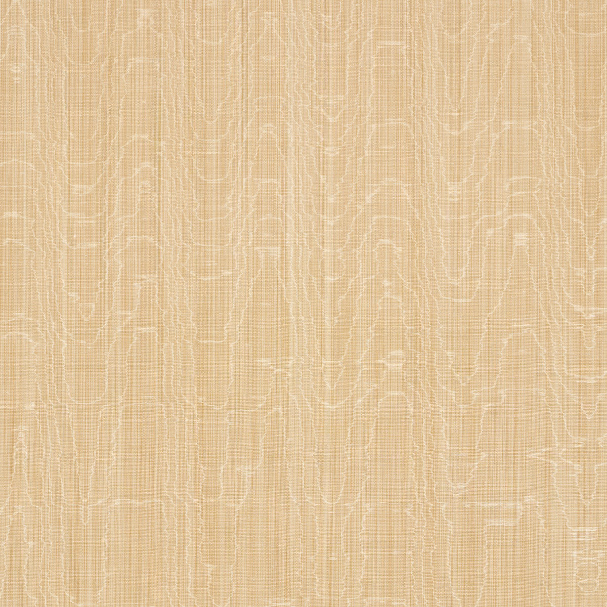 Schumacher BEAU COTTON LINEN MOIRÌä SOFT GOLD Fabric | Atlanta Fabrics