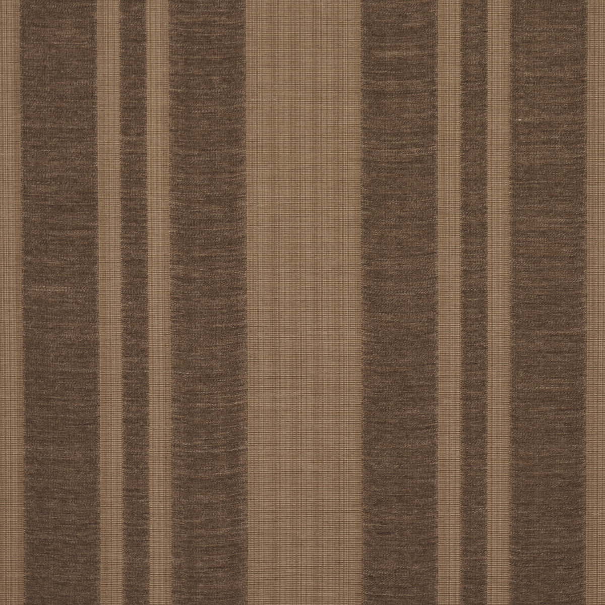 Schumacher SIMON WOOL LINEN STRIPE BROWN Fabric | Atlanta Fabrics