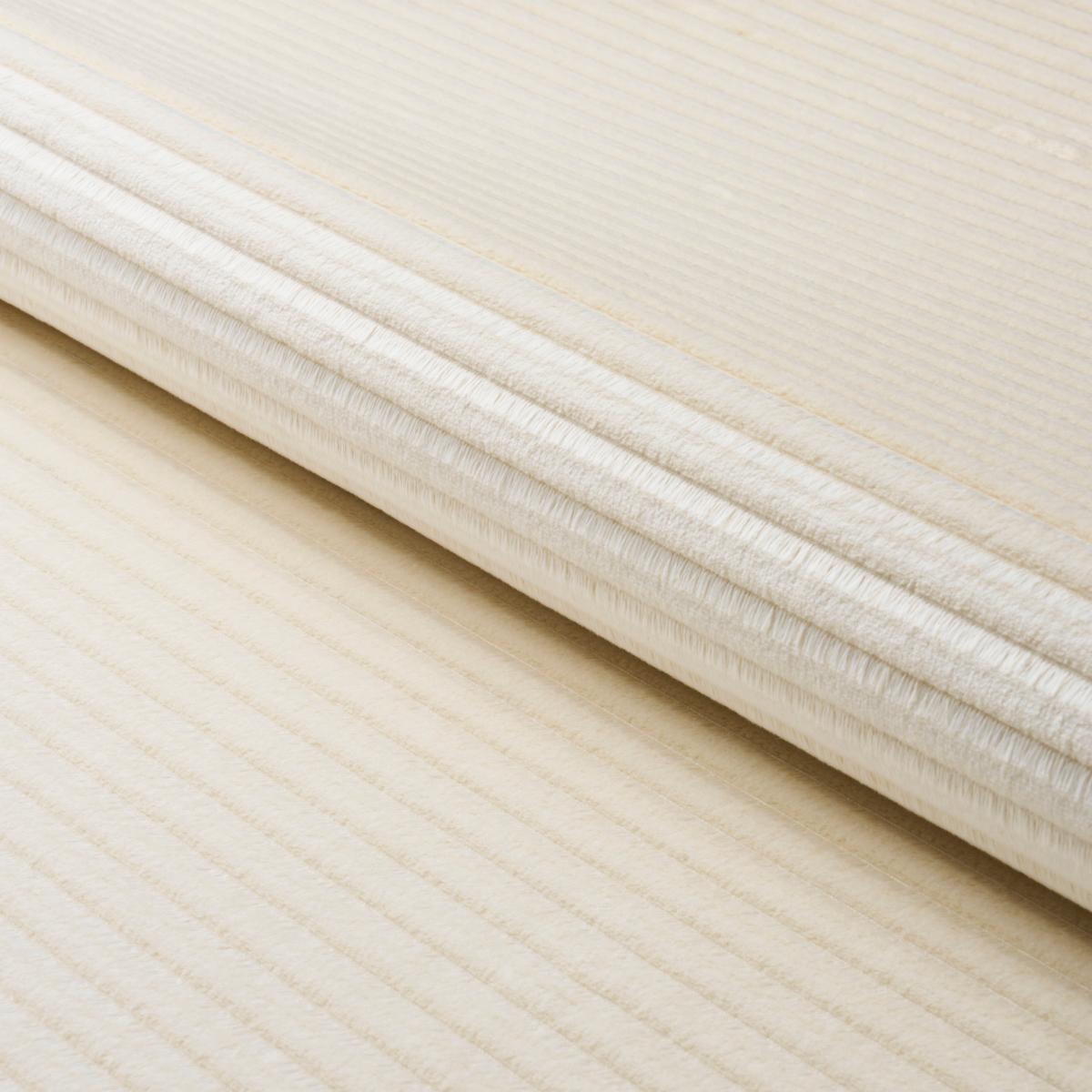 PETITE CHANNELED VELVET IVORY