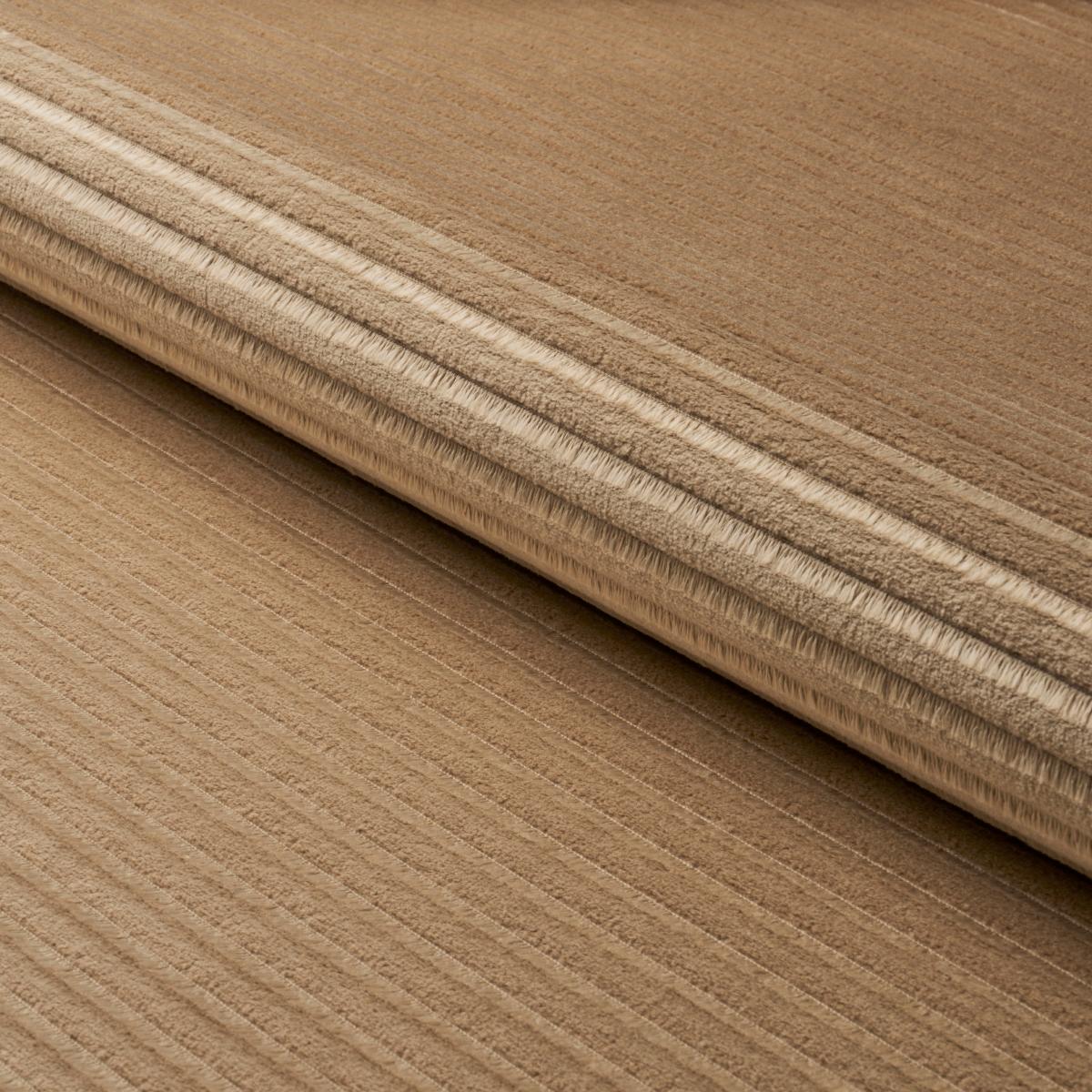 PETITE CHANNELED VELVET CAMEL