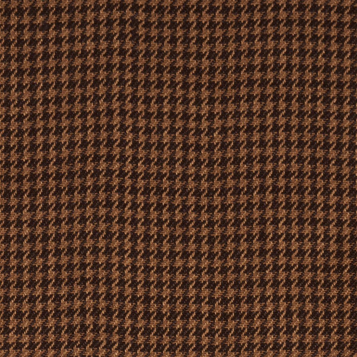 LOTTI LINEN HOUNDSTOOTH BROWN