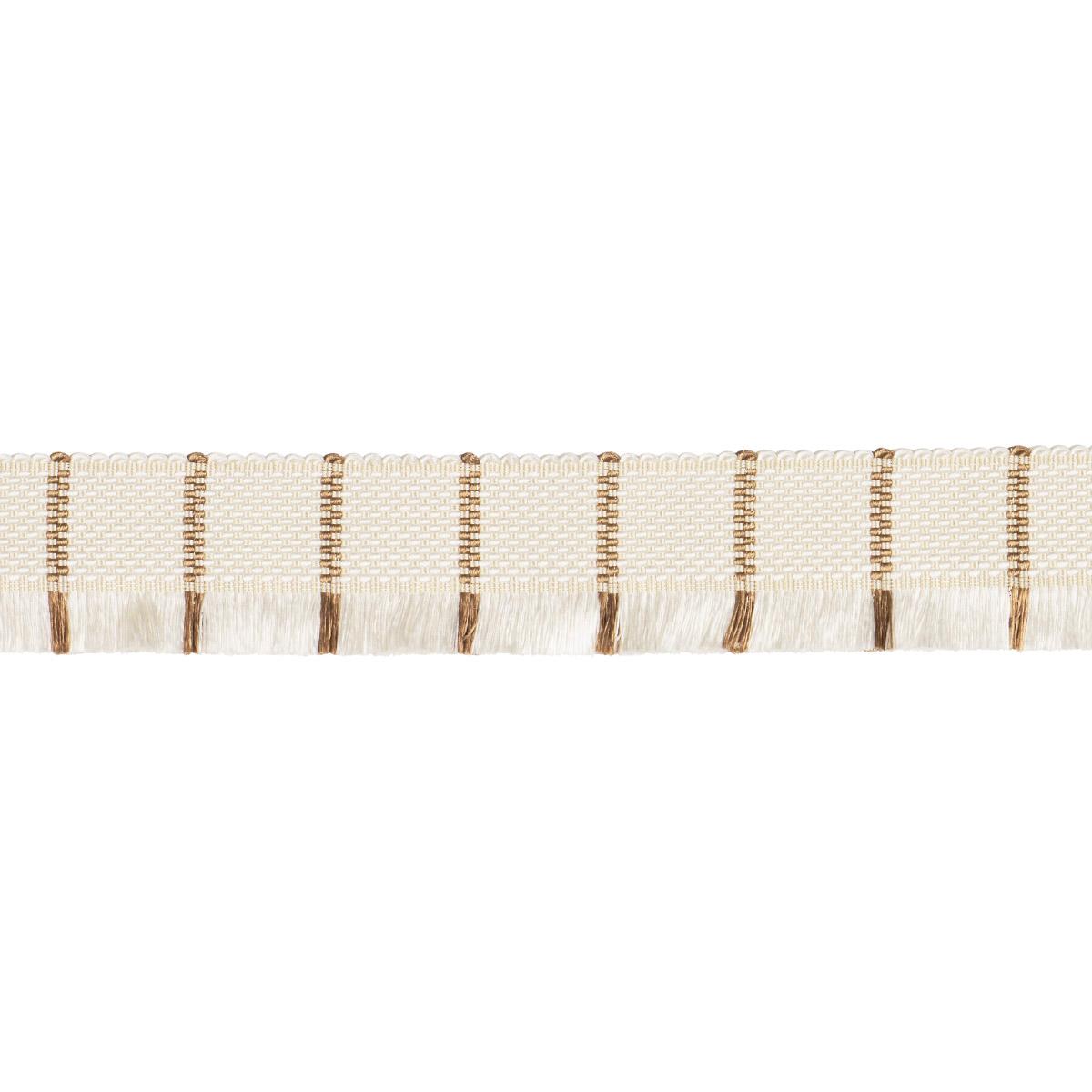 SCHUMACHER FRANCES SILK FRINGE GOLD TRIM | Atlanta Fabrics