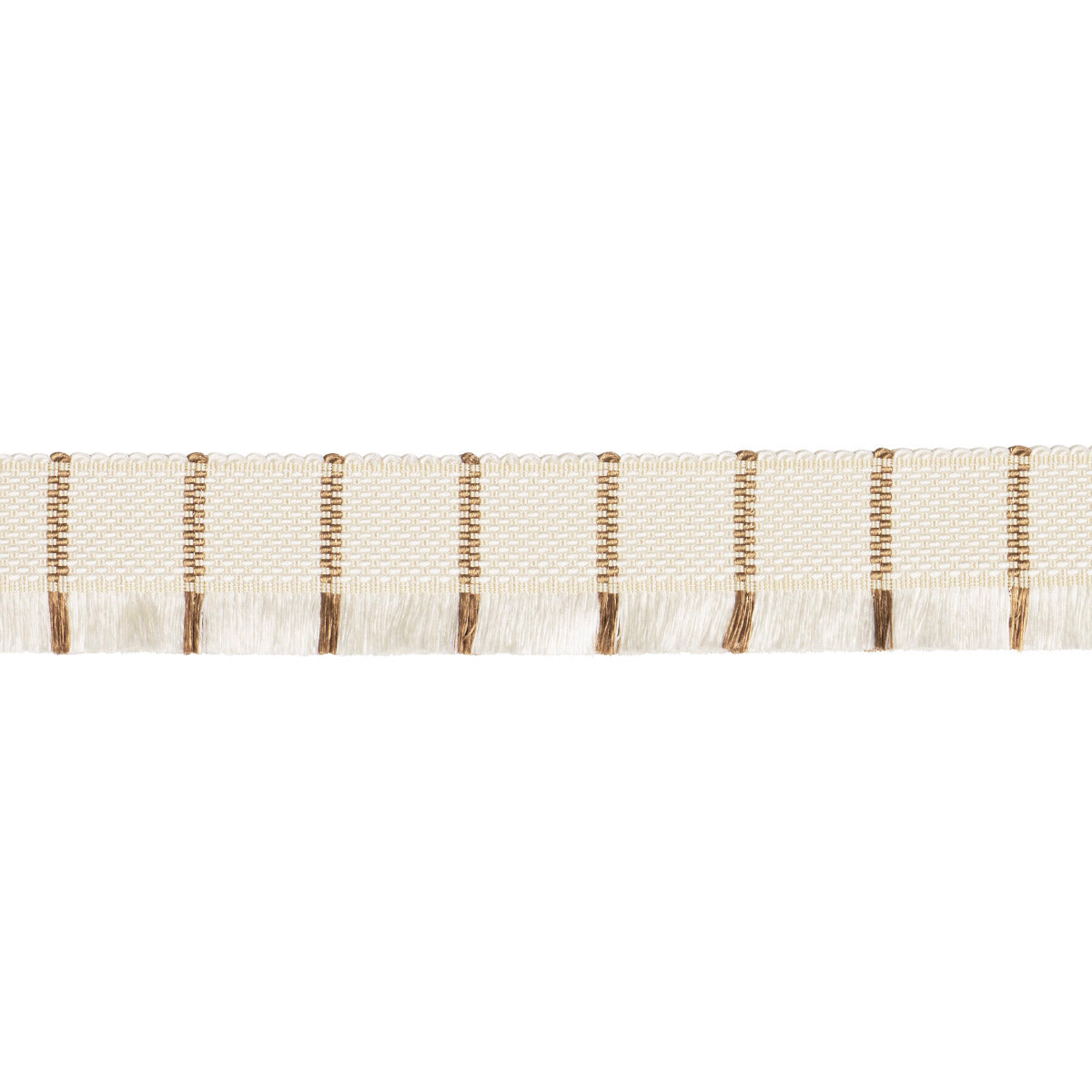 Schumacher FRANCES SILK FRINGE GOLD Trim | Atlanta Fabrics