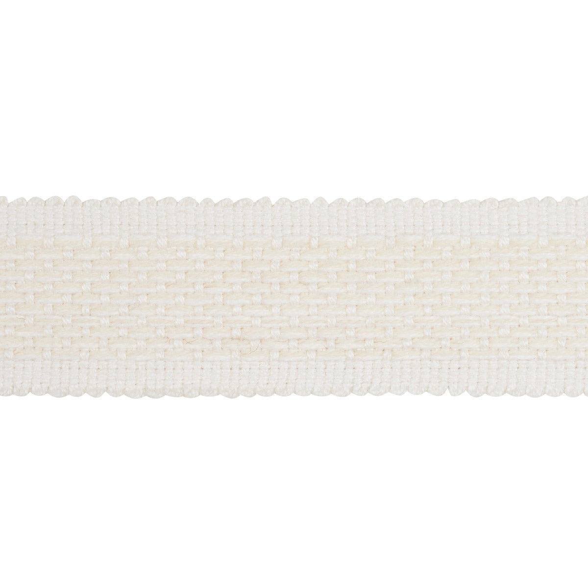 Schumacher CARDIFF TAPE MEDIUM IVORY Trim | Atlanta Fabrics
