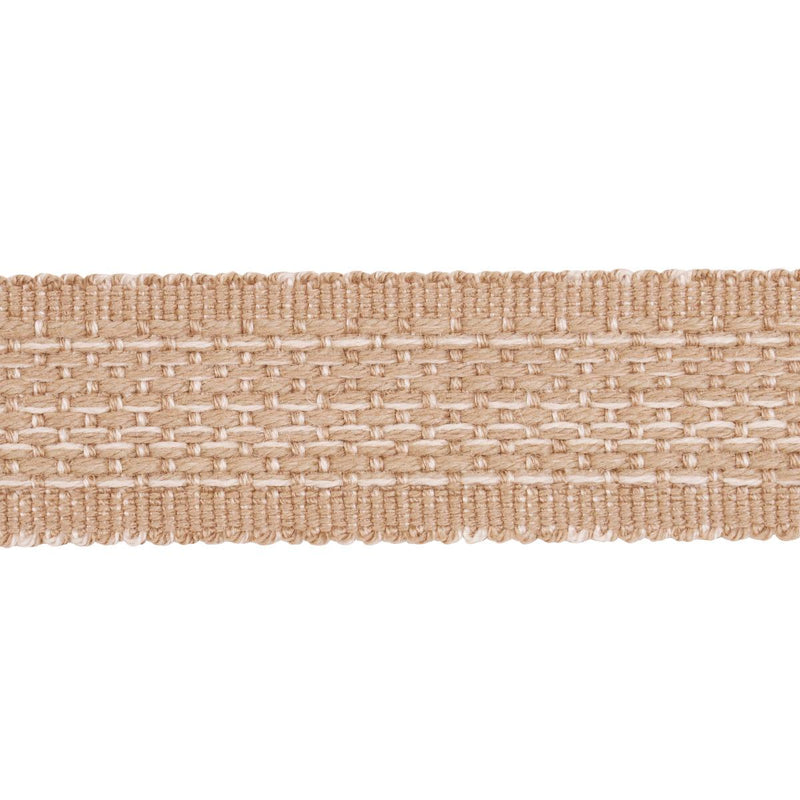 Schumacher CARDIFF TAPE MEDIUM SAND Trim | Atlanta Fabrics