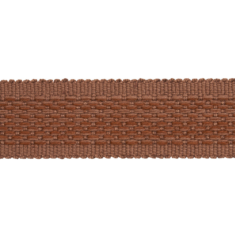 Schumacher CARDIFF TAPE MEDIUM BROWN Trim | Atlanta Fabrics