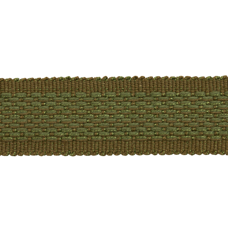 Schumacher CARDIFF TAPE MEDIUM GREEN Trim | Atlanta Fabrics