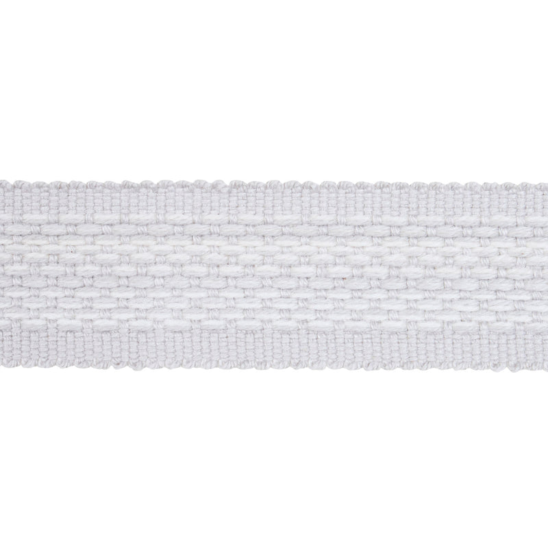 Schumacher CARDIFF TAPE MEDIUM GREY Trim | Atlanta Fabrics