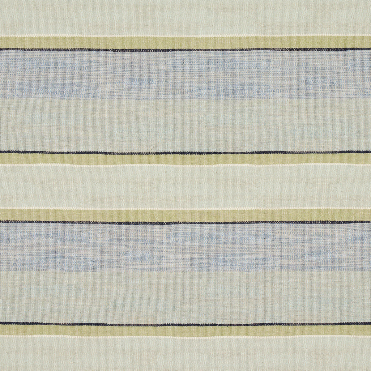Schumacher PIKES STRIPE AEGEAN Fabric | Atlanta Fabrics