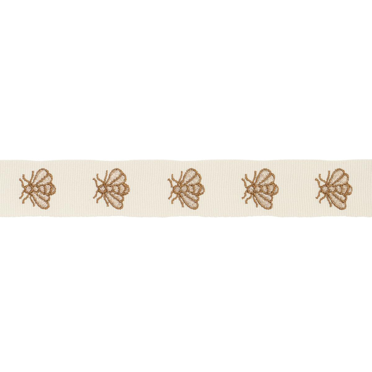 HUBERT'S BEES TAPE IVORY & GOLD