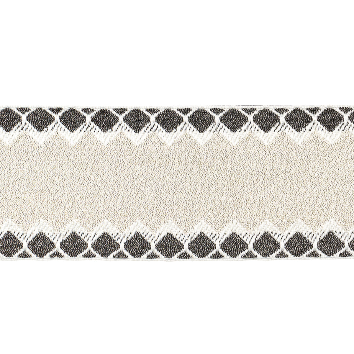 Schumacher ALLURE METALLIC TAPE SILVER Trim | Atlanta Fabrics