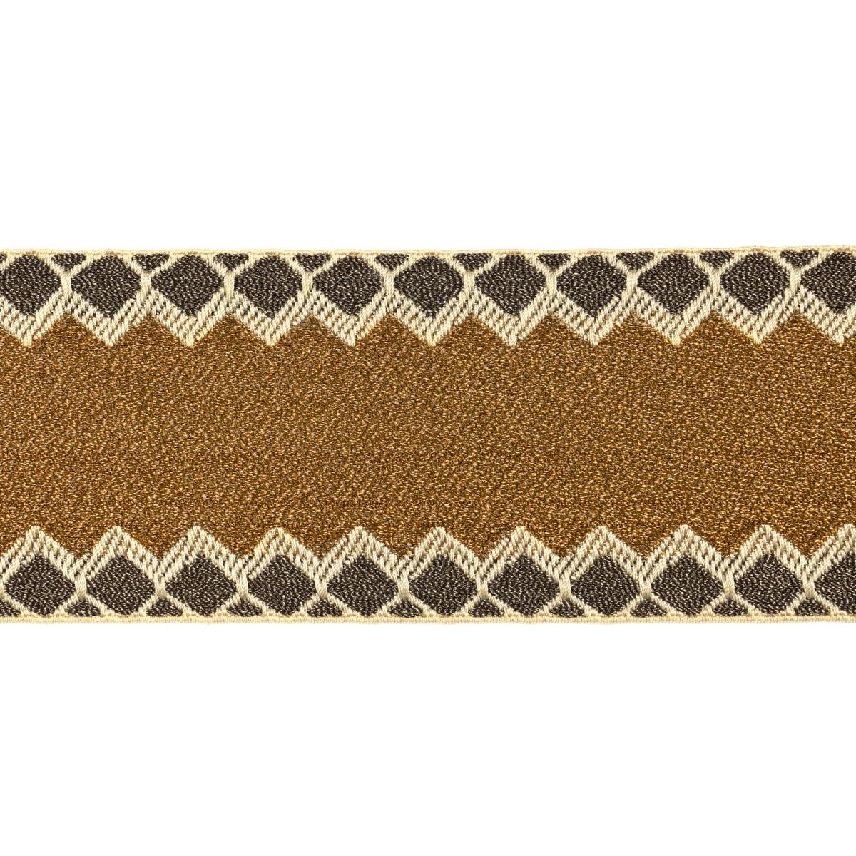 SCHUMACHER ALLURE METALLIC TAPE COPPER TRIM | Atlanta Fabrics