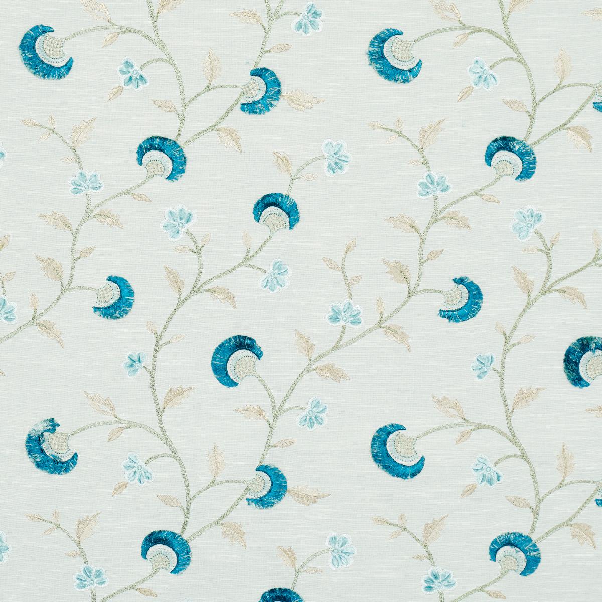 IYLA EMBROIDERY MINERAL & TEAL