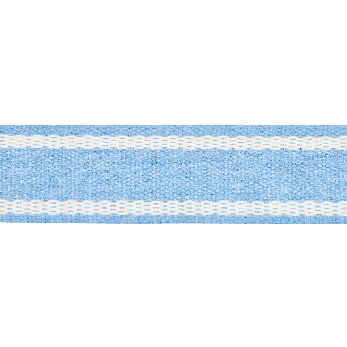 Schumacher SULLIVAN TAPE NARROW INDOOR/OUTDOOR BLUE Trim | Atlanta Fabrics