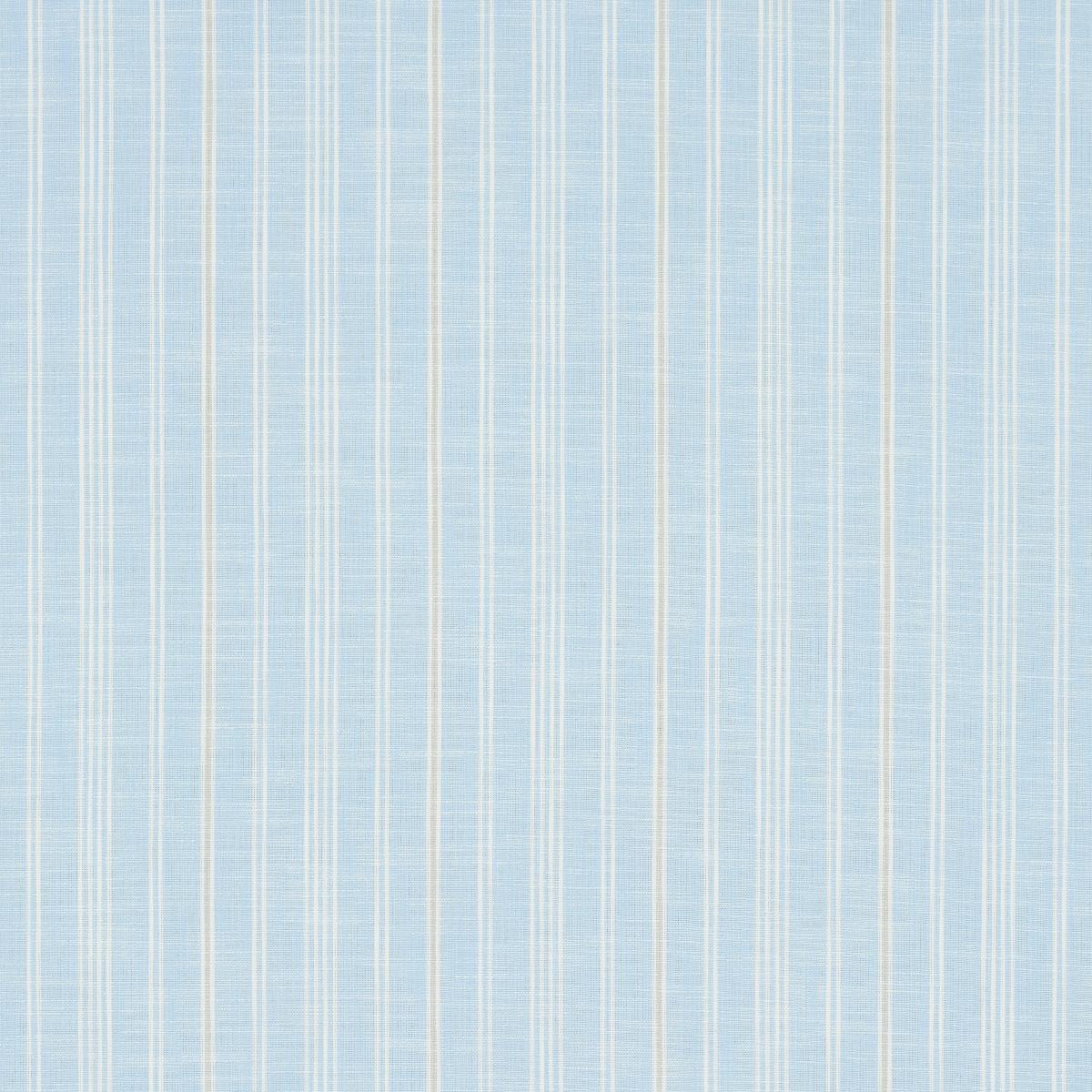 Schumacher LUCY STRIPE LIGHT BLUE Fabric | Atlanta Fabrics