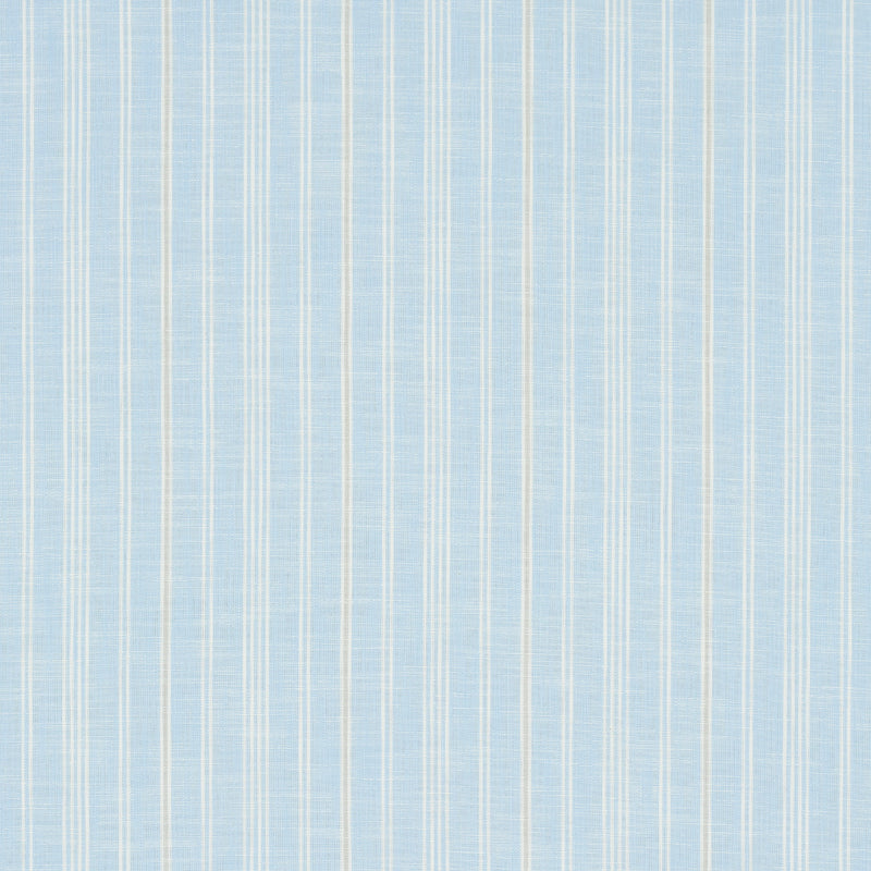 Schumacher LUCY STRIPE LIGHT BLUE Fabric | Atlanta Fabrics