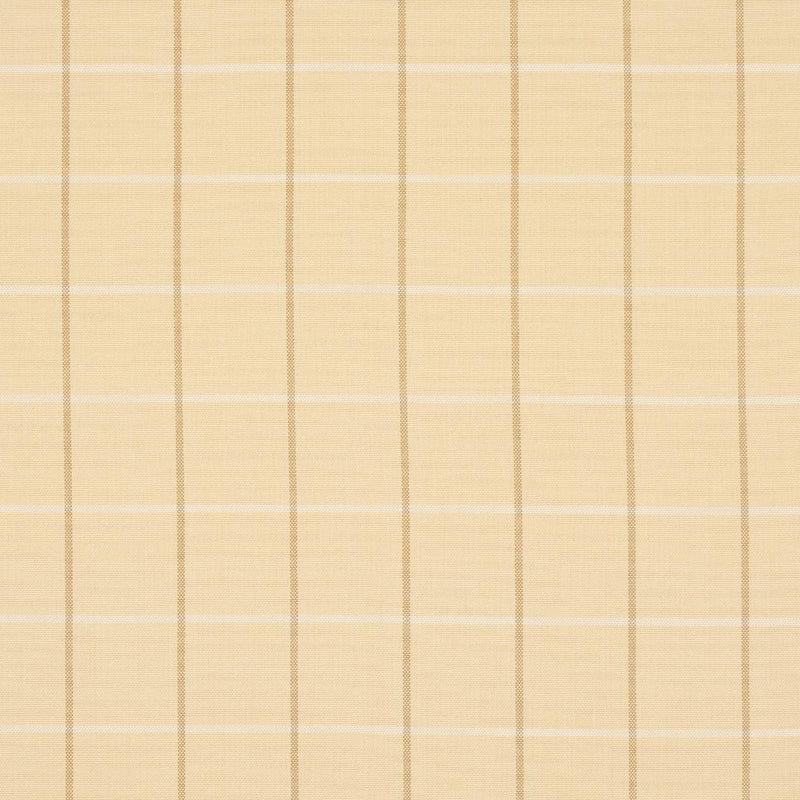 SCHUMACHER FRANNIE WINDOWPANE CAMEL FABRIC | Atlanta Fabrics