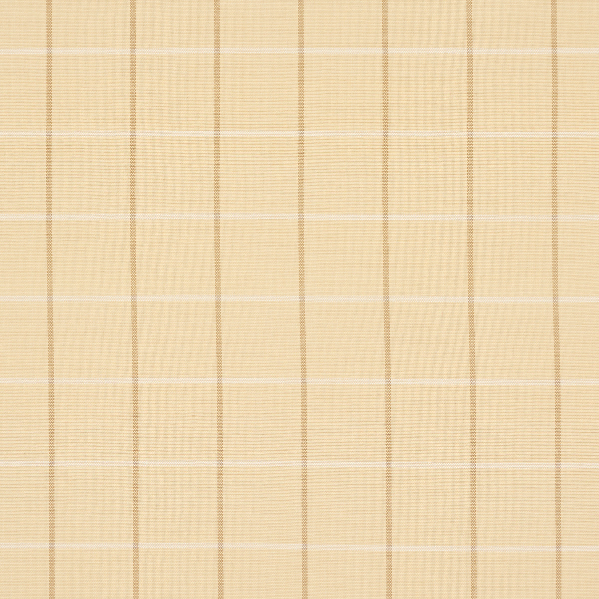 Schumacher FRANNIE WINDOWPANE CAMEL Fabric | Atlanta Fabrics