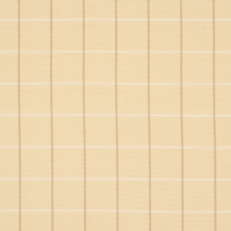 Schumacher FRANNIE WINDOWPANE CAMEL Fabric | Atlanta Fabrics