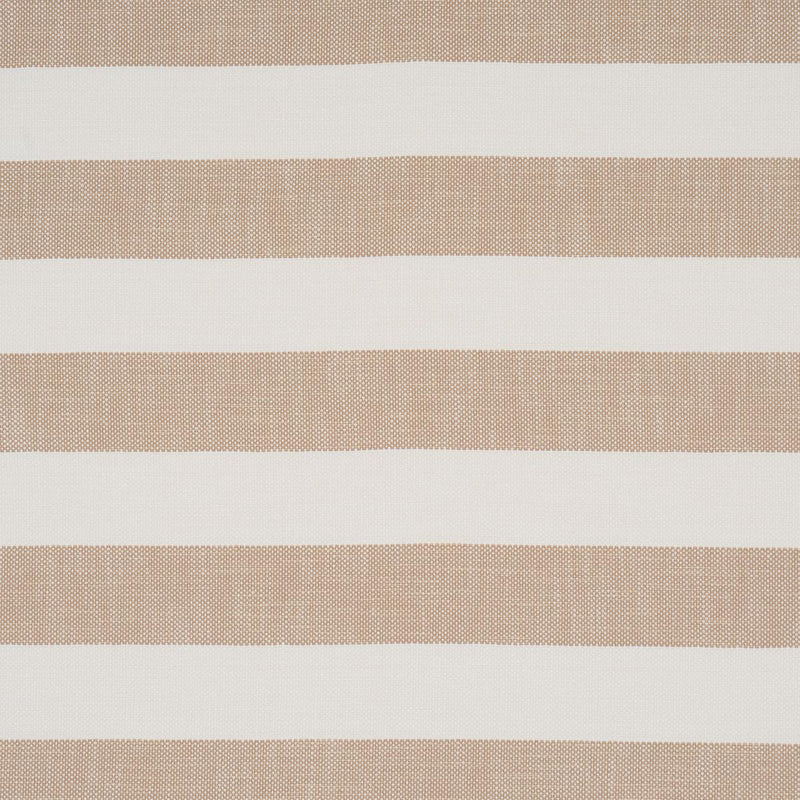 SCHUMACHER DESERT WIDE STRIPE SAND FABRIC | Atlanta Fabrics
