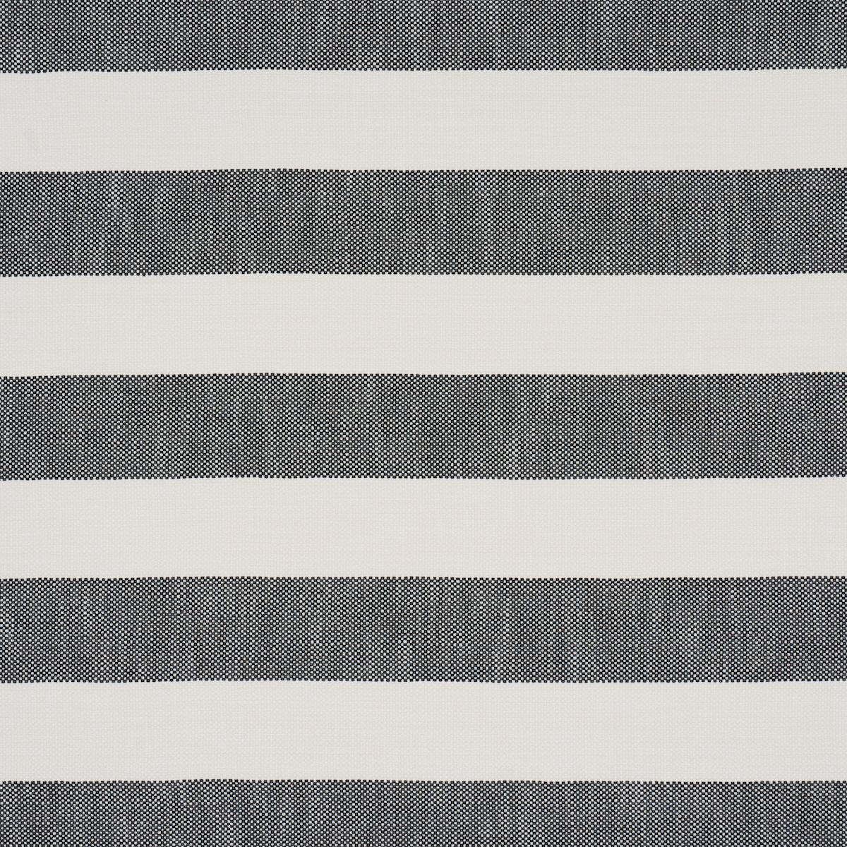 SCHUMACHER DESERT WIDE STRIPE CHARCOAL FABRIC | Atlanta Fabrics