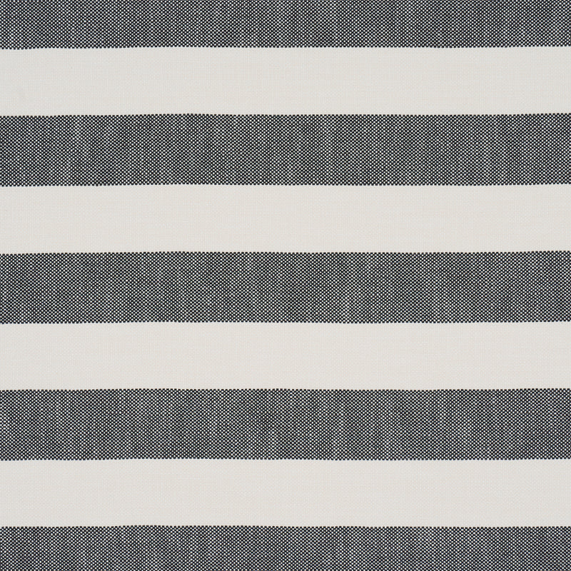Schumacher DESERT WIDE STRIPE CHARCOAL Fabric | Atlanta Fabrics