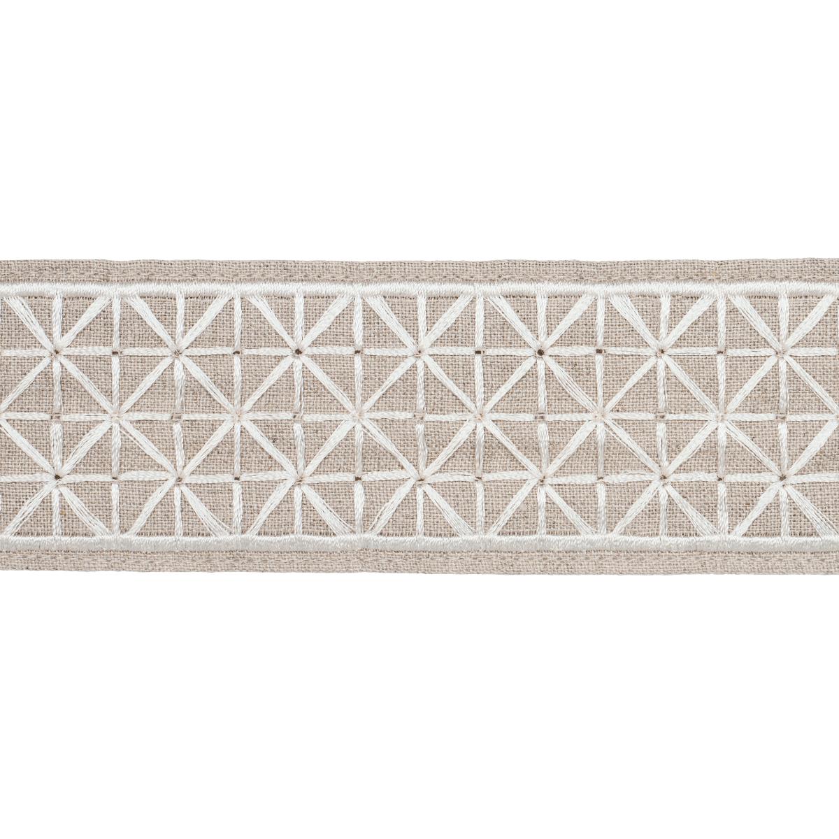 DIRECTOIRE TAPE NARROW IVORY ON NATURAL