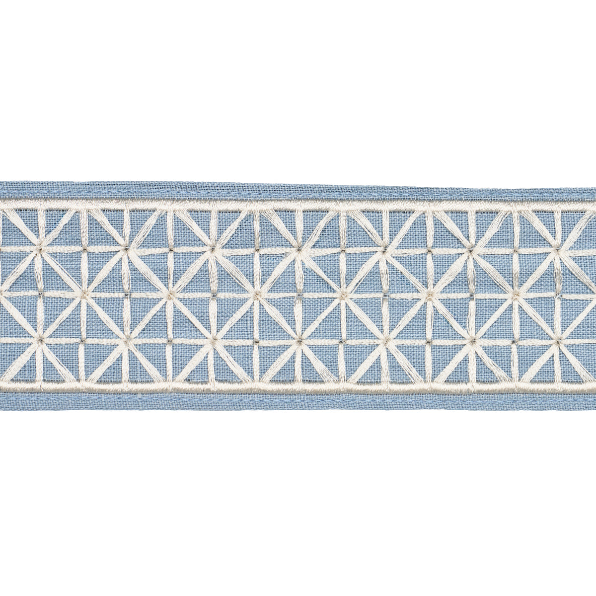 Schumacher DIRECTOIRE TAPE NARROW SKY Trim | Atlanta Fabrics