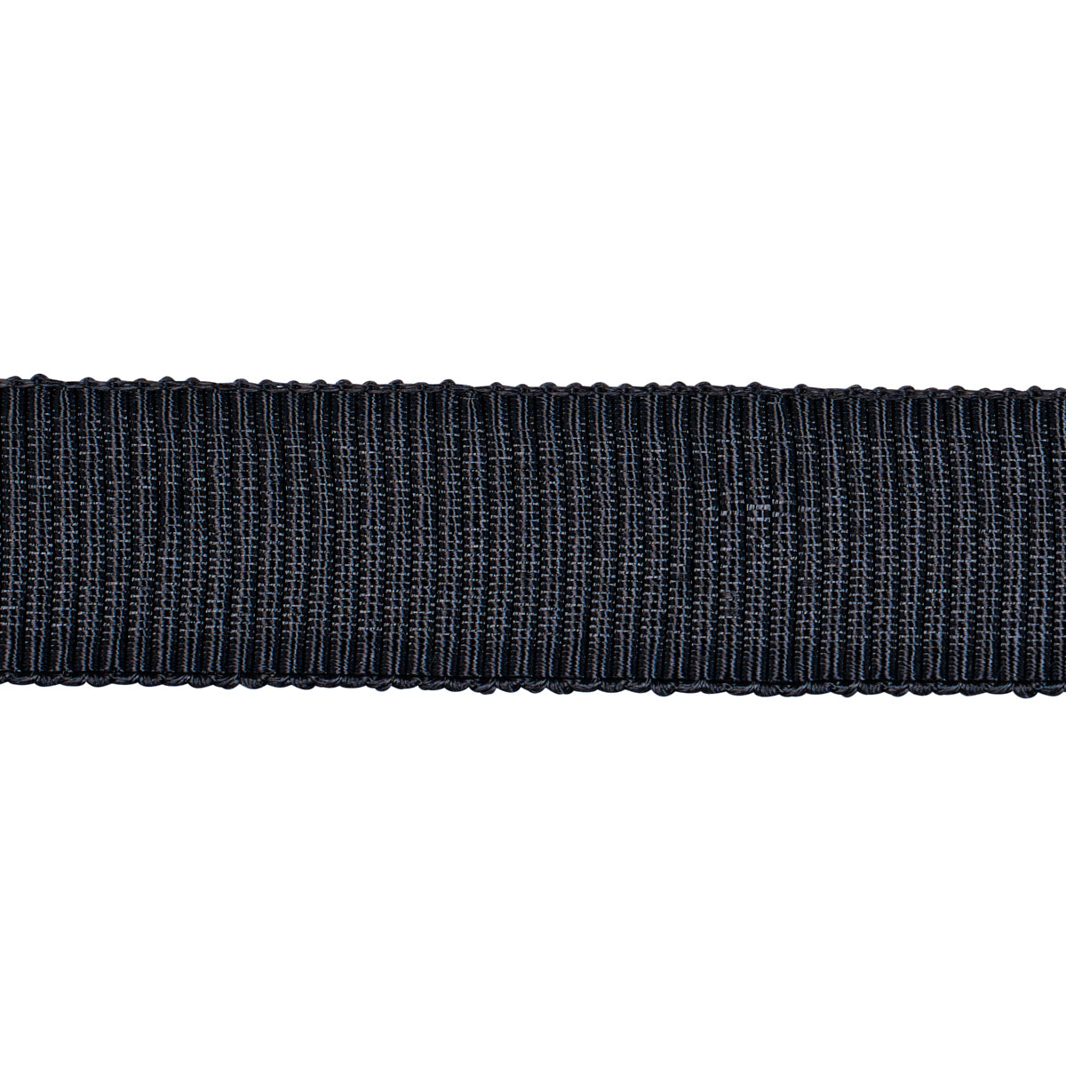 Schumacher MEDIUM FAILLE TAPE CHARCOAL Trim | Atlanta Fabrics